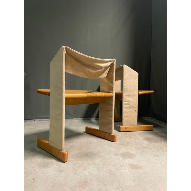 Vintage Canossa Chairs by Gigi Sabadin for Stilwood, 1970s, Set of 2, in Flawless conditions. Designed 1970 to 1979 I have...