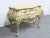 Mid 20th Century Italian Bombay Carved Paint Distressed Commode For Sale - Image 5 of 5