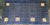 A Japanese Kesa (Monk's Vestment) made from fourteen columns of patchworks of blue brocades with sumptuous woven pattern....