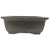 Mid-to-Late 20th Century Japanese Brown Rectangular Ceramic Bonsai Planter For Sale - Image 9 of 12
