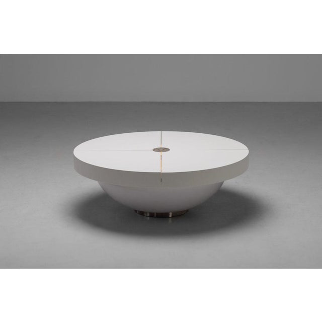 Metal Quadrifoglio Coffee Table by Cesare Augusto Nava, Italy, 1969 For Sale - Image 7 of 18