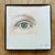 2020s Watercolor Painting Original of “Self Portrait Green Eye” For Sale - Image 5 of 6