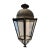 19th Century French Large Iron & Glass Lantern For Sale