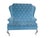 This dramatic high-back settee commands attention with its whimsical, storybook charm reminiscent of Alice in Wonderland....
