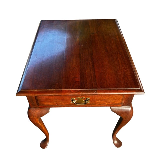 Vintage Pennsylvania House Solid Cherry Table For Sale In South Bend - Image 6 of 6