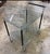 Mid 20th Century Modern Chrome and Glass Two-Level Bar Cart on Wheels For Sale In Washington DC - Image 6 of 9