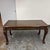 Design Plus Gallery presents a Vintage Chippendale Revival Writing Desk. The desk features a leather inset top, tooled...