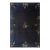 Fascinating Navy Background With Lovely Intricate Floral Design Antique Chinese Peking Rug For Sale