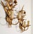 Italian Wheat Tole Sconces , a Pair For Sale - Image 6 of 8