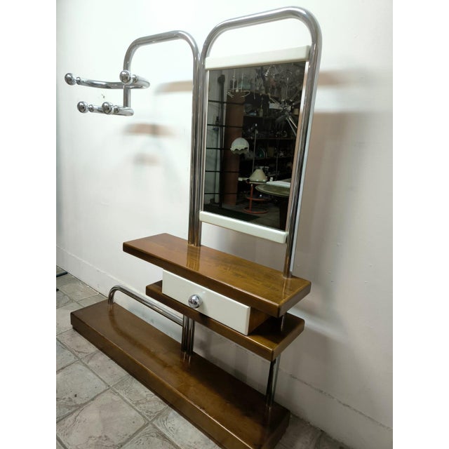 Entrance Coat Rack with Mirror, 1970s For Sale - Image 12 of 18