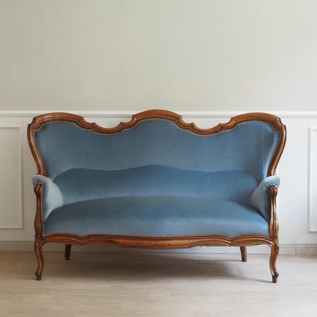 French Louis XV Salon Sofa and Armchairs, 1890, Set of 3 For Sale - Image 18 of 18