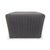 Textile Facet Ottoman in Gray Fabric from Ligne Roset For Sale - Image 7 of 9