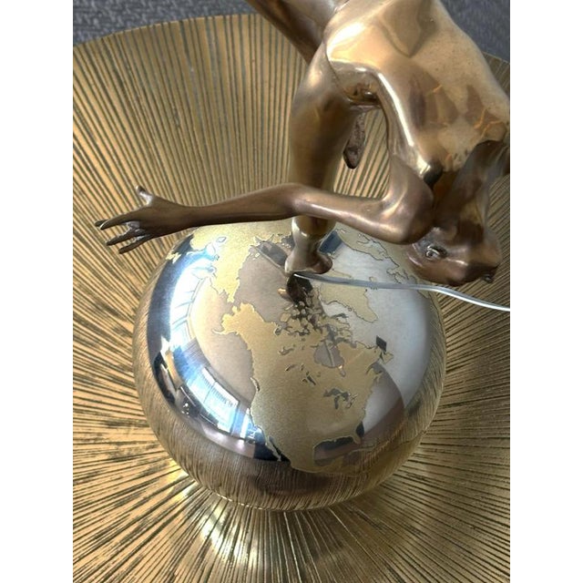 Eleanor Cardozo, Ribbon on World, 2011, Bronze For Sale - Image 4 of 10