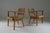 Set of Bridge Armchairs attributed to Audoux Et Minet, France, 1950s For Sale - Image 14 of 17