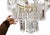 Glass Murano Glass Chandelier, 1960s For Sale - Image 7 of 8