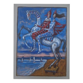 Mikolaj Malesza, Trip, 2024, Acrylic Painting on Canvas For Sale