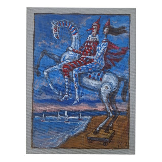 Mikolaj Malesza, Trip, 2024, Acrylic Painting on Canvas For Sale