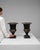 19th Century French Cast Iron Campagna Urn Planters - A Pair For Sale - Image 17 of 18