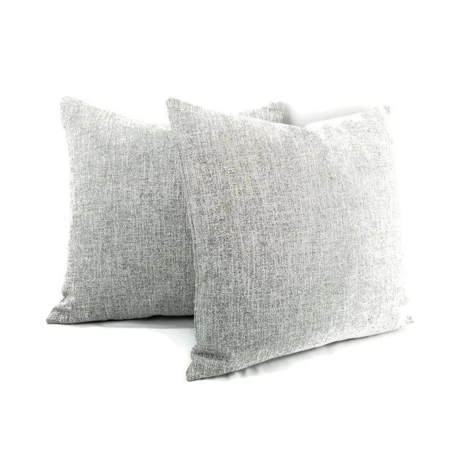From Stroheim is this stunning fabric called Amatola in the color Salt. Fabric has white and black thread strands woven...