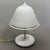 Mushroom Table Lamp in Murano Glass and White Metal, 1970s For Sale - Image 4 of 13