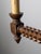 1940s French Brutalist Carved Wood Chandelier by Charles Dudouyt, 1940s For Sale - Image 5 of 15