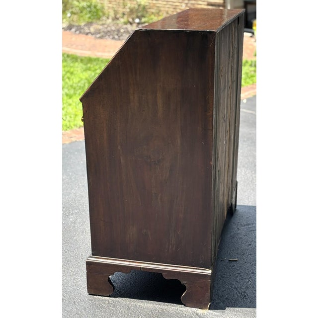 Late 18th Century 18th Century George III Slant-Front Desk For Sale - Image 5 of 8