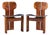 Afra & Tobia Scarpa for Maxalto Africa Mid Century Chairs - Pair For Sale