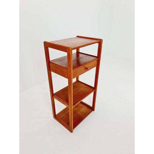 Vintage Danish Freestanding Teak Bookshelf in Teak by Aksel Kjersgaard, 1970s For Sale - Image 12 of 18
