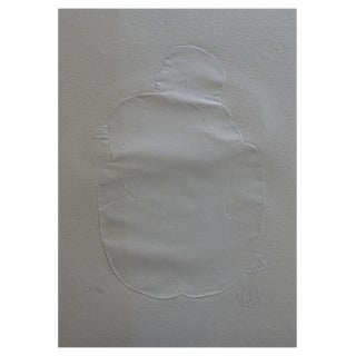 Antoniucci Volti, Back of a Nude Woman, 1970, Embossing For Sale