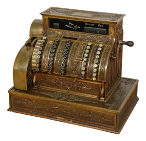 Antique American Cash Register, 1890s