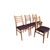 Wood Mid-Century Ladder Back Dining Chairs in Beech and Oak from GDR, 1960s, Set of 4 For Sale - Image 7 of 8