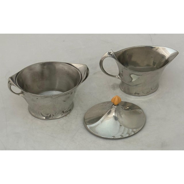 Liberty & Co. Early 20th Century Liberty & Co. Tea Service - Set of 5 For Sale - Image 4 of 12