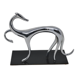 Laszlo Hoenig Attribute Greyhound Sculpture