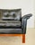 Vintage Scandinavian Black Buttoned Leather Sofa from Ikea, 1960s For Sale - Image 11 of 18