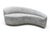 Wood Interlude Home Left-Arm Dana Sofa/Chaise With Ottoman For Sale - Image 7 of 13