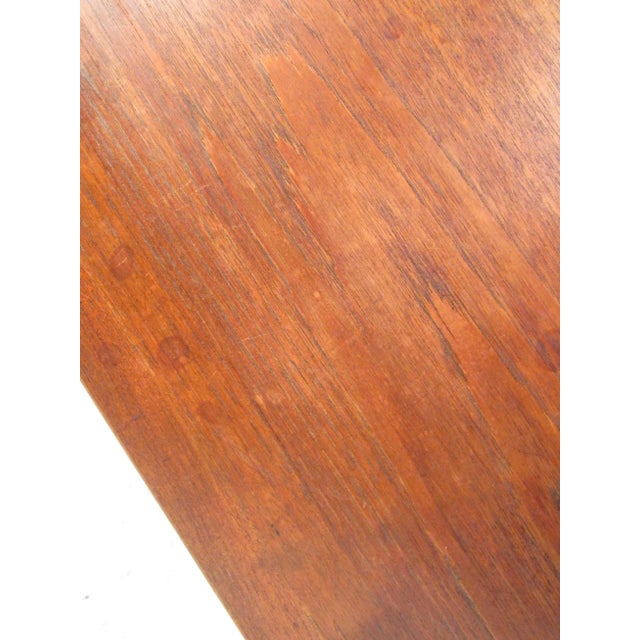 Mid-Century Danish Teak Extendable Coffee Table For Sale - Image 10 of 12