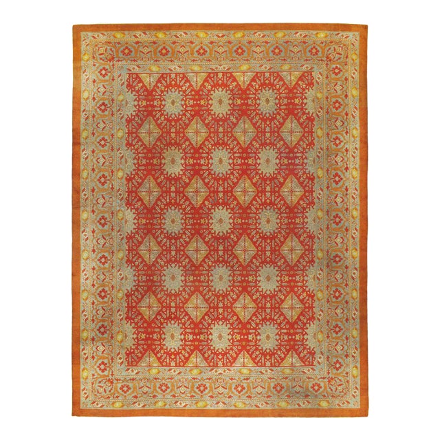Galerie Shabab Early 20th Century Indian Amritsar Carpet For Sale