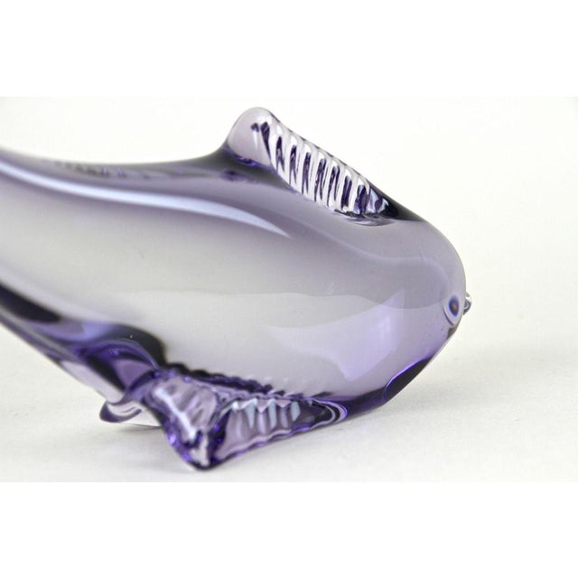 Mid-Century Modern Murano Glass Fish, Italy, 1970s For Sale - Image 13 of 18