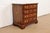 Henkel Harris Late 20th Century Henkel Harris Georgian Solid Mahogany Nightstand or Bachelor Chest For Sale - Image 4 of 14