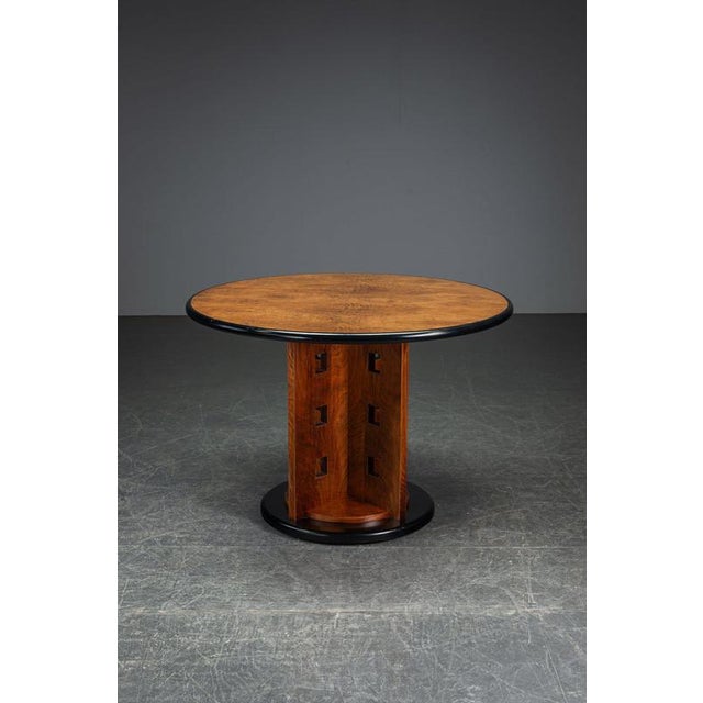 Art Deco Style Side Table, 1980s For Sale - Image 9 of 14
