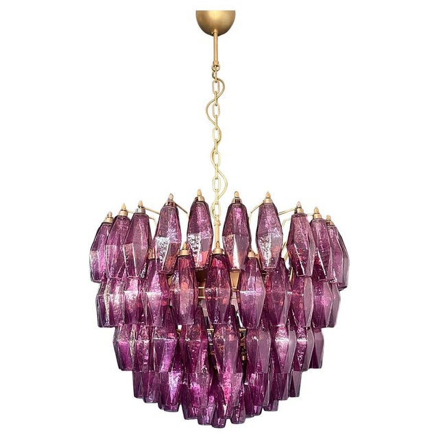 Glass Murano Glass Chandelier, 1990 For Sale - Image 7 of 17
