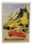 Vintage Art Deco Messerschmitt Automobile Advertising Poster, 1930 For Sale