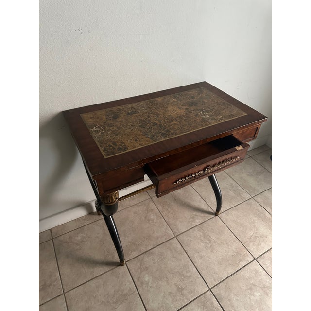 Mid 20th Century Maitland-Smith Mid-Century Writing Desk For Sale - Image 13 of 16