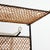Rattan and Metal Coat Rack, 1970s For Sale - Image 6 of 9