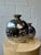 1980s Pair of Dolbi Cashier Art Deco Revival Gunmetal Metal Vases, Korea, 1980s For Sale - Image 5 of 10