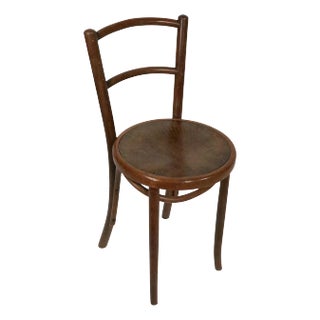 Vienna Secessionist Bentwood Cafe Bistro Dining Chair Attributed To Fischel Circa 1900/20s For Sale