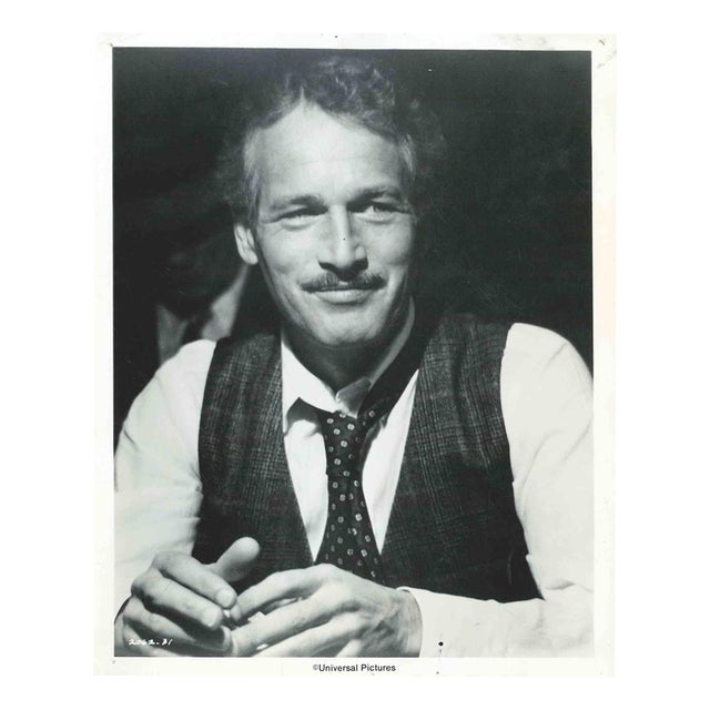 Universal Studios Publicity Photographer, Paul Newman in The Sting, 1973, Silver Gelatin Print For Sale