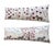 Mid-Century Modern White Animal Suzani Lumbar Pillow Cover 18'' X 56'' - Set of Two For Sale - Image 3 of 4