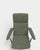 Ergonomic Lounge Chair in Green Wool Bouclé by Mood Copenhagen, 2010s For Sale - Image 4 of 10