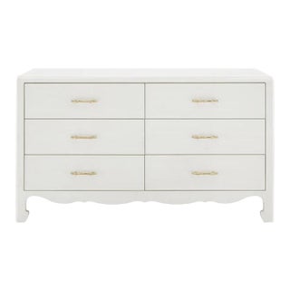 Villa & House Formerly Bungalow 5 Gianna Extra Large 6-Drawer Dresser Attributed For Sale
